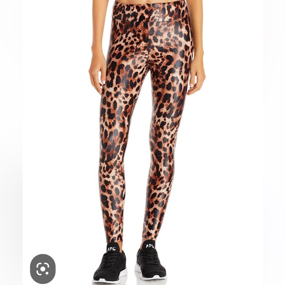 Koral Leggings Color-Leopard Size-XS NWT